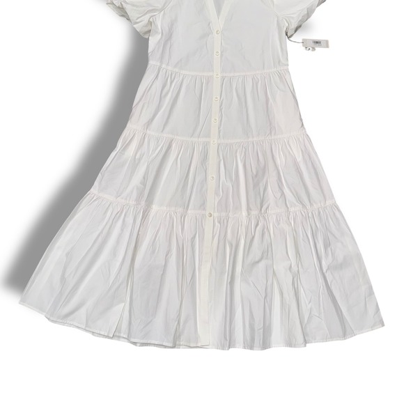 Brochu Walker Havana Dress Collared Button Front Tiered Midi Dress‎ - Picture 3 of 7